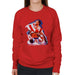 Sidney Maurer Original Portrait Of Sylvester Stallone Rocky IV Womens Sweatshirt - Womens Sweatshirt