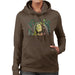 Sidney Maurer Original Portrait Of Bob Marley Smile Womens Hooded Sweatshirt - Womens Hooded Sweatshirt