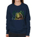 Sidney Maurer Original Portrait Of Bob Marley Smile Womens Sweatshirt - Womens Sweatshirt