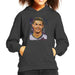 Sidney Maurer Original Portrait Of Cristiano Ronaldo Closeup Kids Hooded Sweatshirt - Kids Boys Hooded Sweatshirt