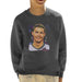 Sidney Maurer Original Portrait Of Cristiano Ronaldo Closeup Kids Sweatshirt - Kids Boys Sweatshirt