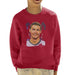 Sidney Maurer Original Portrait Of Cristiano Ronaldo Closeup Kids Sweatshirt - Kids Boys Sweatshirt
