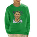 Sidney Maurer Original Portrait Of Cristiano Ronaldo Closeup Kids Sweatshirt - Kids Boys Sweatshirt