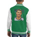 Sidney Maurer Original Portrait Of Cristiano Ronaldo Closeup Kids Varsity Jacket - Kids Boys Varsity Jacket