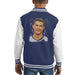 Sidney Maurer Original Portrait Of Cristiano Ronaldo Closeup Kids Varsity Jacket - Kids Boys Varsity Jacket