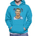 Sidney Maurer Original Portrait Of Cristiano Ronaldo Closeup Mens Hooded Sweatshirt - Mens Hooded Sweatshirt