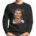 Sidney Maurer Original Portrait Of Cristiano Ronaldo Closeup Mens Sweatshirt - Mens Sweatshirt