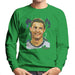 Sidney Maurer Original Portrait Of Cristiano Ronaldo Closeup Mens Sweatshirt - Mens Sweatshirt