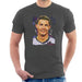 Sidney Maurer Original Portrait Of Cristiano Ronaldo Closeup Mens T-Shirt - Mens T-Shirt