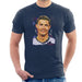 Sidney Maurer Original Portrait Of Cristiano Ronaldo Closeup Mens T-Shirt - Mens T-Shirt