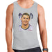 Sidney Maurer Original Portrait Of Cristiano Ronaldo Closeup Mens Vest - Mens Vest