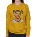 Sidney Maurer Original Portrait Of Cristiano Ronaldo Closeup Womens Sweatshirt - Womens Sweatshirt