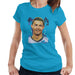 Sidney Maurer Original Portrait Of Cristiano Ronaldo Closeup Womens T-Shirt - Womens T-Shirt