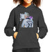 Sidney Maurer Original Portrait Of David Beckham Real Madrid Kit Kids Hooded Sweatshirt - Kids Boys Hooded Sweatshirt