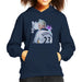 Sidney Maurer Original Portrait Of David Beckham Real Madrid Kit Kids Hooded Sweatshirt - Kids Boys Hooded Sweatshirt
