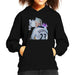 Sidney Maurer Original Portrait Of David Beckham Real Madrid Kit Kids Hooded Sweatshirt - Kids Boys Hooded Sweatshirt