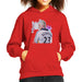 Sidney Maurer Original Portrait Of David Beckham Real Madrid Kit Kids Hooded Sweatshirt - Kids Boys Hooded Sweatshirt