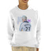Sidney Maurer Original Portrait Of David Beckham Real Madrid Kit Kids Sweatshirt - Kids Boys Sweatshirt