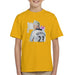 Sidney Maurer Original Portrait Of David Beckham Real Madrid Kit Kids T-Shirt - Kids Boys T-Shirt