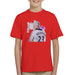 Sidney Maurer Original Portrait Of David Beckham Real Madrid Kit Kids T-Shirt - Kids Boys T-Shirt