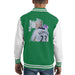 Sidney Maurer Original Portrait Of David Beckham Real Madrid Kit Kids Varsity Jacket - Kids Boys Varsity Jacket