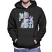 Sidney Maurer Original Portrait Of David Beckham Real Madrid Kit Mens Hooded Sweatshirt - Mens Hooded Sweatshirt
