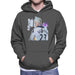 Sidney Maurer Original Portrait Of David Beckham Real Madrid Kit Mens Hooded Sweatshirt - Mens Hooded Sweatshirt