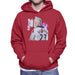 Sidney Maurer Original Portrait Of David Beckham Real Madrid Kit Mens Hooded Sweatshirt - Mens Hooded Sweatshirt