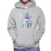 Sidney Maurer Original Portrait Of David Beckham Real Madrid Kit Mens Hooded Sweatshirt - Mens Hooded Sweatshirt