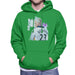 Sidney Maurer Original Portrait Of David Beckham Real Madrid Kit Mens Hooded Sweatshirt - Mens Hooded Sweatshirt