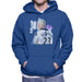 Sidney Maurer Original Portrait Of David Beckham Real Madrid Kit Mens Hooded Sweatshirt - Mens Hooded Sweatshirt