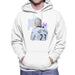 Sidney Maurer Original Portrait Of David Beckham Real Madrid Kit Mens Hooded Sweatshirt - Mens Hooded Sweatshirt