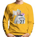 Sidney Maurer Original Portrait Of David Beckham Real Madrid Kit Mens Sweatshirt - Mens Sweatshirt