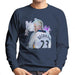 Sidney Maurer Original Portrait Of David Beckham Real Madrid Kit Mens Sweatshirt - Mens Sweatshirt