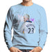 Sidney Maurer Original Portrait Of David Beckham Real Madrid Kit Mens Sweatshirt - Mens Sweatshirt