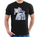 Sidney Maurer Original Portrait Of David Beckham Real Madrid Kit Mens T-Shirt - Mens T-Shirt