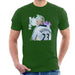 Sidney Maurer Original Portrait Of David Beckham Real Madrid Kit Mens T-Shirt - Mens T-Shirt