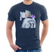 Sidney Maurer Original Portrait Of David Beckham Real Madrid Kit Mens T-Shirt - Mens T-Shirt