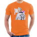 Sidney Maurer Original Portrait Of David Beckham Real Madrid Kit Mens T-Shirt - Mens T-Shirt