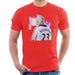 Sidney Maurer Original Portrait Of David Beckham Real Madrid Kit Mens T-Shirt - Mens T-Shirt