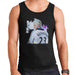 Sidney Maurer Original Portrait Of David Beckham Real Madrid Kit Mens Vest - Mens Vest
