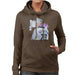 Sidney Maurer Original Portrait Of David Beckham Real Madrid Kit Womens Hooded Sweatshirt - Womens Hooded Sweatshirt