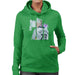 Sidney Maurer Original Portrait Of David Beckham Real Madrid Kit Womens Hooded Sweatshirt - Womens Hooded Sweatshirt