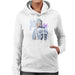 Sidney Maurer Original Portrait Of David Beckham Real Madrid Kit Womens Hooded Sweatshirt - Womens Hooded Sweatshirt