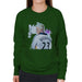 Sidney Maurer Original Portrait Of David Beckham Real Madrid Kit Womens Sweatshirt - Womens Sweatshirt
