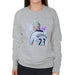 Sidney Maurer Original Portrait Of David Beckham Real Madrid Kit Womens Sweatshirt - Womens Sweatshirt