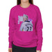 Sidney Maurer Original Portrait Of David Beckham Real Madrid Kit Womens Sweatshirt - Womens Sweatshirt