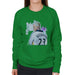 Sidney Maurer Original Portrait Of David Beckham Real Madrid Kit Womens Sweatshirt - Womens Sweatshirt