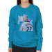 Sidney Maurer Original Portrait Of David Beckham Real Madrid Kit Womens Sweatshirt - Womens Sweatshirt