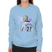 Sidney Maurer Original Portrait Of David Beckham Real Madrid Kit Womens Sweatshirt - Womens Sweatshirt